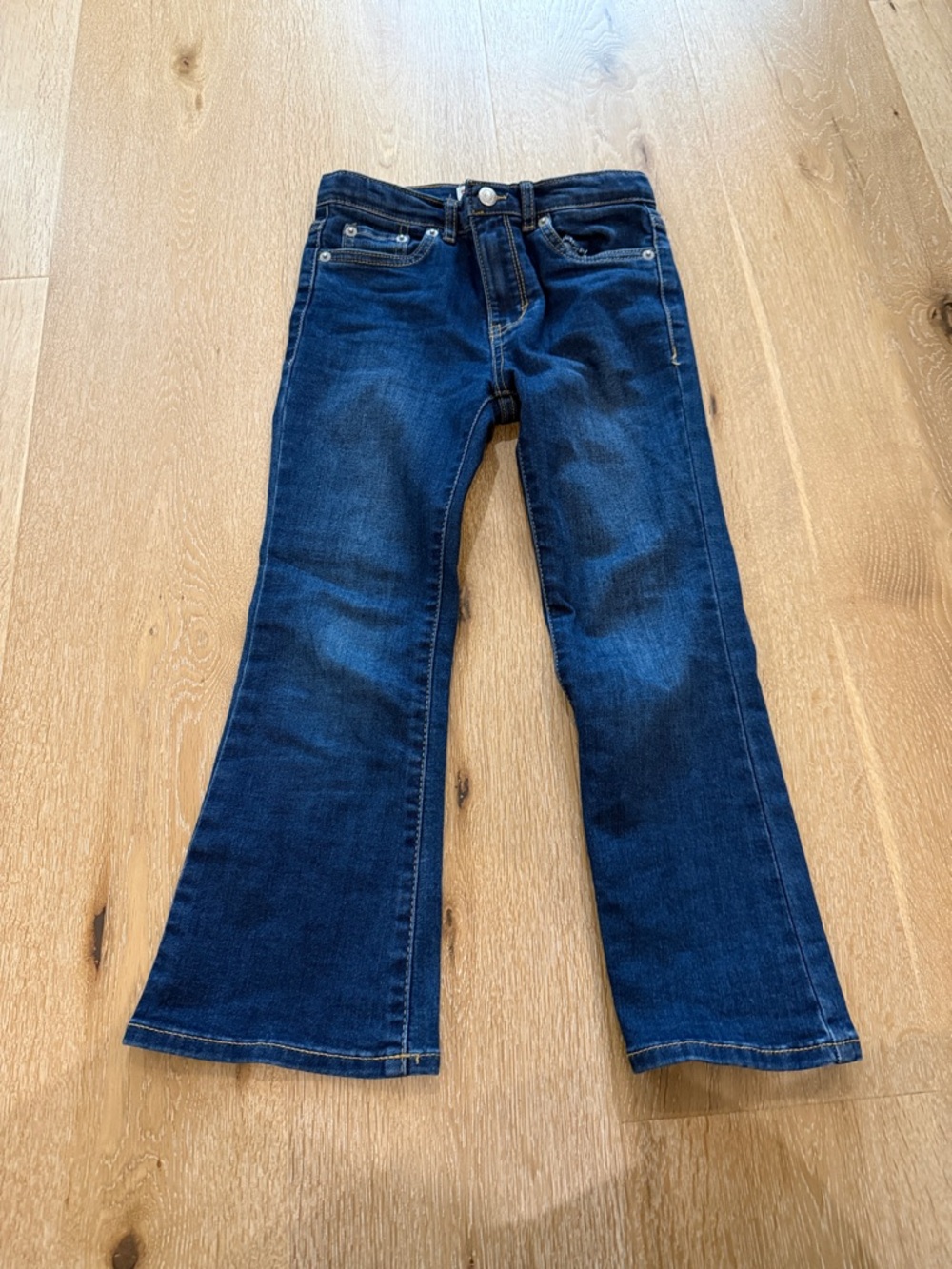 Levi's Kids Dark Blue Bootcut Jeans